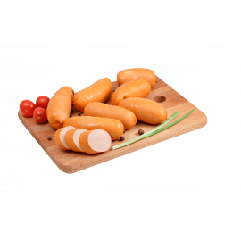 Сардели мясные молочные собственного производства (весовой товар) Сардели мясные молочные собственного производства (весовой товар)