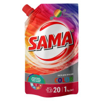 Засіб для прання SAMA Color дой-пак 1000г