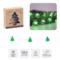 Гірлянда струна Ялинка 20 LED  2.2м
