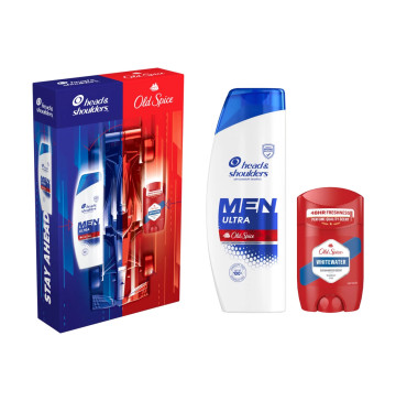 Набір Шампунь Head&Shoulders проти лупи 330 мл + Твердий дезодорант Old Spice Whitewater 50 мл 