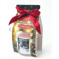 Свічка в склі VERONA COLLECTION NY Марципан