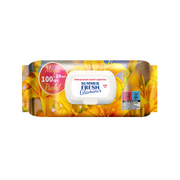 Серветки вологі Summer Fresh Glamour 120 шт