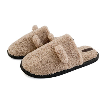 Капці домашні чоловічі HS хутрянi TEDDI brown р.40/41