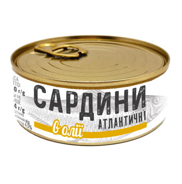 Сардина Banga в\о 240г