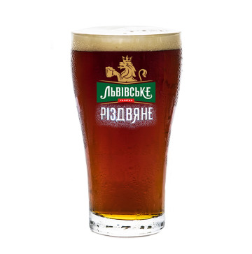 Пиво Львівське Різдвяне темне розливне