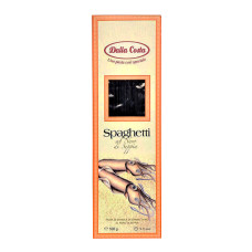 Макарони DALLA COSTA Spaghetti з чорнилом каракатиці 500г