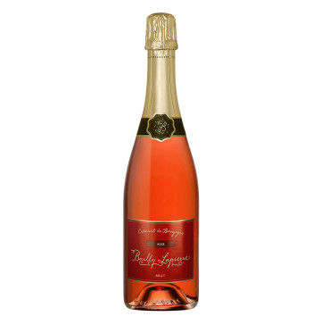 Вино ігристе Cremant de Bourgogne Rose Bailly Lapierre рожеве сухе 0.75л Франція