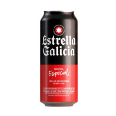 Пиво Estrella Galicia еspecial з/б 0.5л