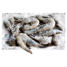 Креветка морожена з головою 20-30 ціла сира ваг
