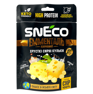 Сир сушений snEco емменталь 28г