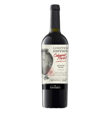 Вино Shabo Limited Edition Каберне-Мерло сухе червоне 0.75л