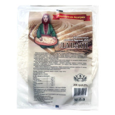 Лаваш Вірменський тон круглий 200г /Асатрян/