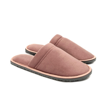 Капці домашні жіночі флісові закриті лілові р36/37