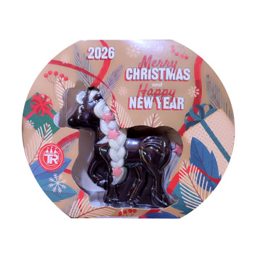 Конячка Ласунчик чорна глазурована 75г