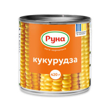 Кукурудза Руна консервована ціла 420г
