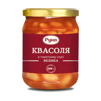 Квасоля Руна в томатному соусі с/б 500г