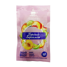 Чай MilaGusto персик бергамот 50г