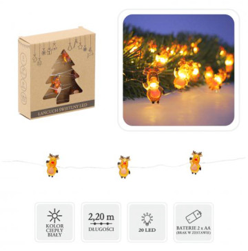 Гірлянда LED Олень 20L