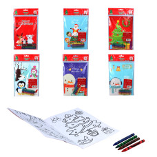 Розфарбовка Різдвяна в асортименті