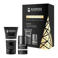 Подарунковий новорічний набір для догляду за обличчям Barbers Face Care Gift Set