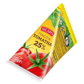 Паста томатна Щедро 25% пірамідка 70г