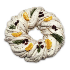 Калач з корицею, какао, горіхами та шоколадом 530г /ВСП MIDA/