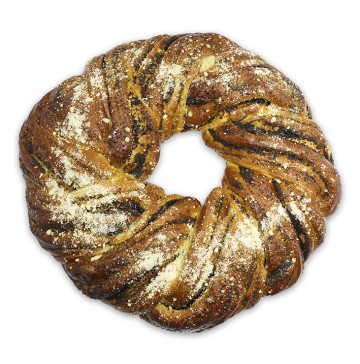 Калач з маком, горіхами та чорносливом 530г /ВСП MIDA/