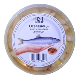 Оселедець FishGood філе в/о спеції 180г