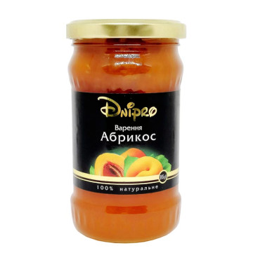 Варення Dnipro Абрикос с/б 395г