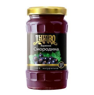 Варення Dnipro Смородина с/б 395г