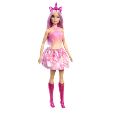 Лялька Barbie єдиноріг Рожева грація