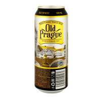 Пиво Old Prague Bohemian Premium Lager світл з/б 0.5л Чехія