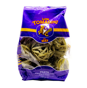 Макарони Tomadini Tagliatelle verdi гнізда 500г