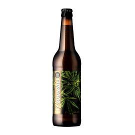 Пиво Cannabis semi-dark 500мл