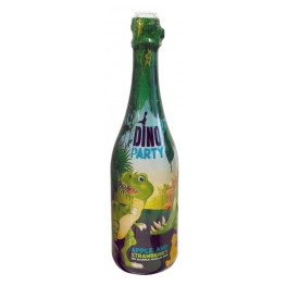 Дитяче шампанське Dino Party яблуко-полуниця 750мл