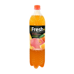 Напій IFresh Plus з соком персик/апельсин 1.2л