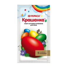 Набір Украса барвників для яєць Крашанка