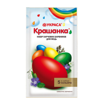 Набір Украса барвників для яєць Крашанка