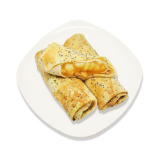 Млинці макові з яблуком та сиром готовІ ваг/MIDA/