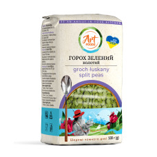 Крупа Art foods горох 500г