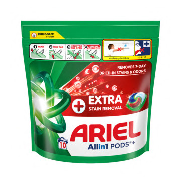 Капсули для прання Ariel Додаткове видалення плям 10*23.9г