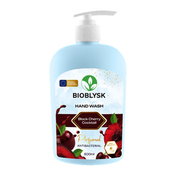 Рідке крем-мило парфумоване антибактеріальне “Black Cherry Cocktail” BioBlysk 500 мл
