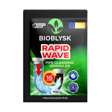 Засіб для чищення труб Rapid Wave BioBlysk 50г