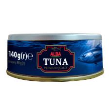 Тунець ALBA FOOD premium в олії 140г