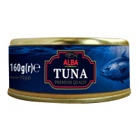 Тунець ALBA FOOD premium в олії 160г