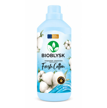 Кондиціонер для прання парфумований Fresh Cotton BioBlysk 900мл
