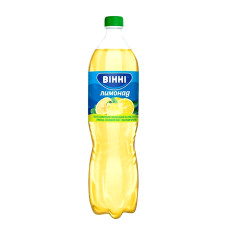 Вода солодка Вінні лимонад с/г 1.5л