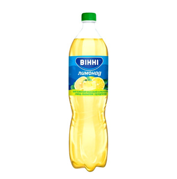 Вода солодка Вінні лимонад с/г 1.5л
