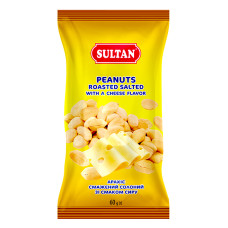 Арахіс Sultan смажений сир 60г