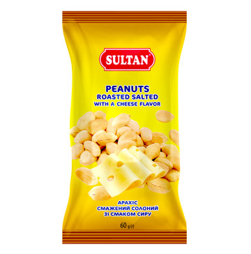 Арахіс Sultan смажений сир 60г